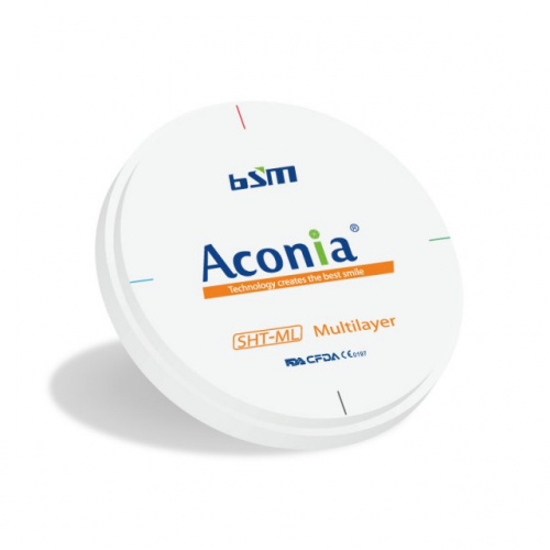 Диск диоксида циркония Aconia,SHT ML, оттенок 0M3, размер 98 x25.