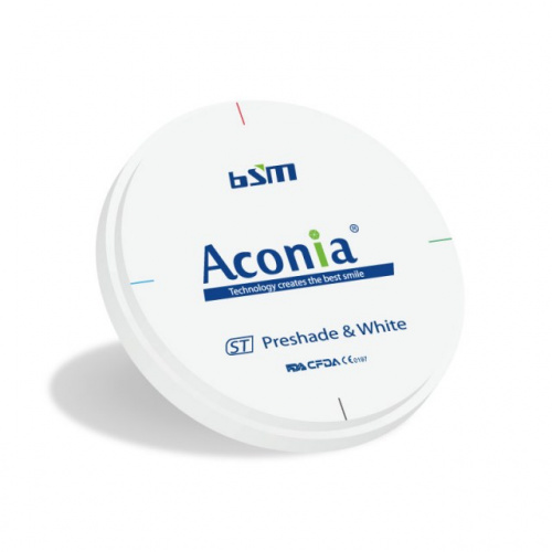 Диск диоксида циркония Aconia,ST, оттенок A3,5, размер 98 x16.