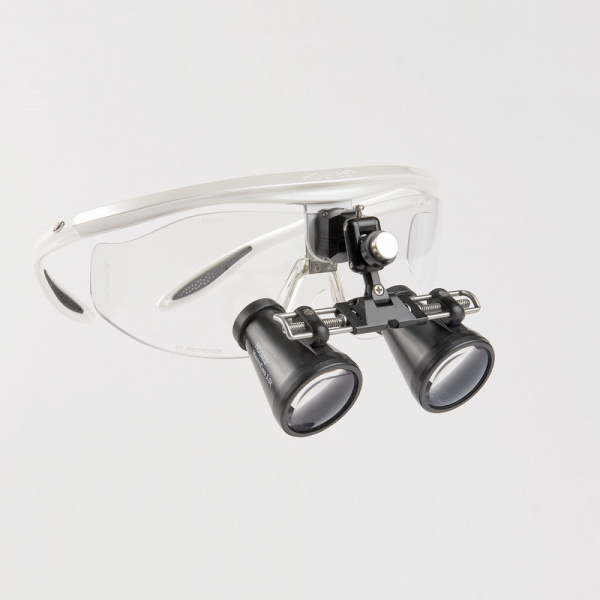 Бинокуляры Hogies MaximEyes Galilean Loupes 3.0x  белый перламутр